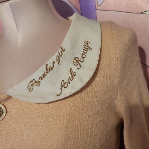 Ank Rouge Dress Size Small Long Sleeve Harajuku Jfashion One piece Y2K Kawaii - Picture 2 of 15